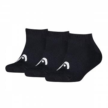 Head Tennis All Sports Sneaker Socks 3P Black